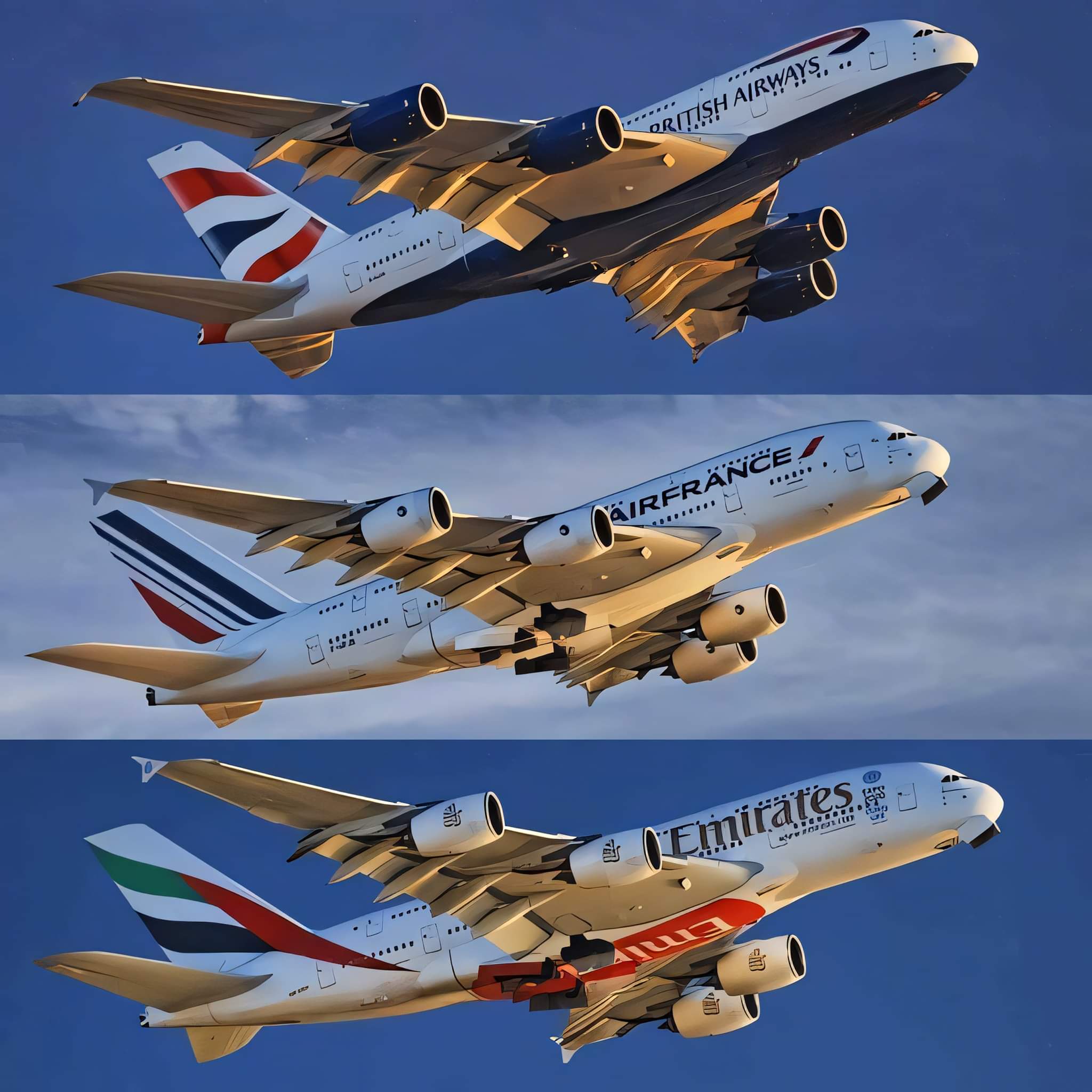 🛫✨ Introducing the Majestic A380!